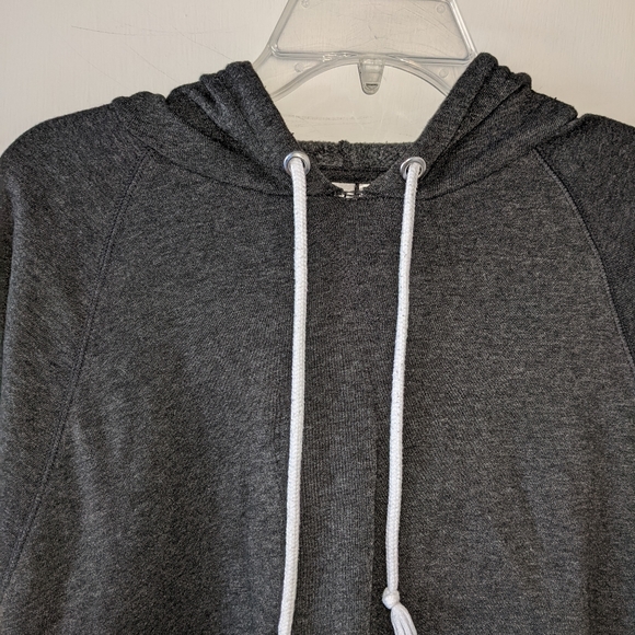 H&M Divided Cropped Basic Grey Hoodie - Picture 2 of 6